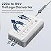 Mapambo 2000W Voltage Converter US to Europe, 7 in 1 Converter for European Travel for Hair Dryer, Kettles, Coffee Makers and etc. 220v to 110v Converter for International Travels (White)