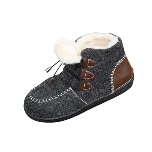 Chaussures montantes d'hiver femme - Dites adieu aux pieds froids grâce au velours chaud