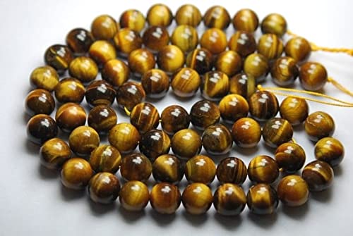 Perles oeil de tigre rondes 12mm LKBEADS pour création bijoux