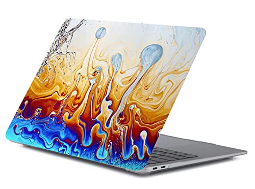 Image of Red Lemon Hardshell Case for MacBook Air 13 inch [2020 2019 2018 Release] M1 A2337 A2179 A1932 with Retina Display Touch id Hard Case Cover(Trippy Splash)