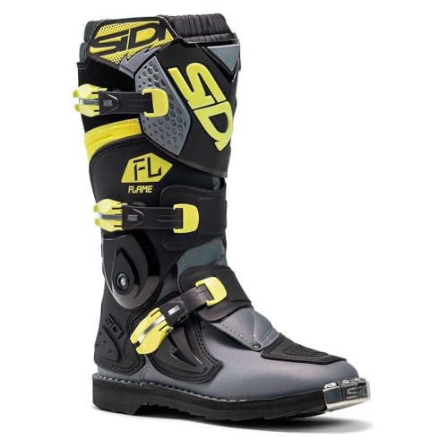 Bottes Sidi Flame 42 avec boucles micrométriques et semelle grip - 3