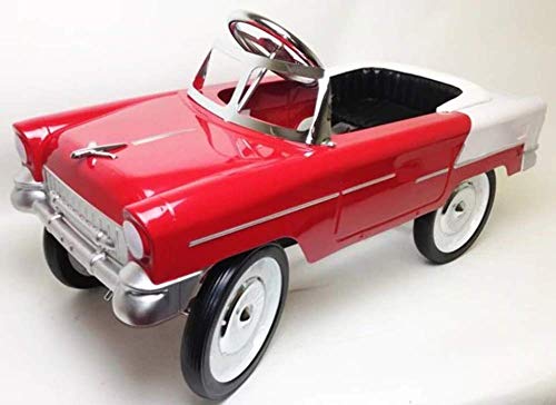 1955 Classic Pedal Car in Red/White