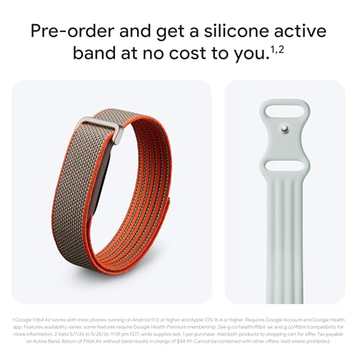Image of Google Fitbit Air - Special Edition Stephen Curry - Rye with Small Fog Active Band Bundle