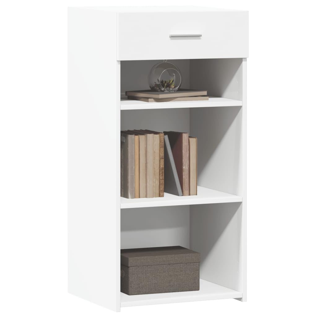 Credenza bianca, 45 x 42,5 x 93 cm, in legno