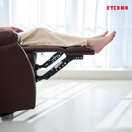 Sillón Ergonomico Piel Natural Marrón miniatura 5