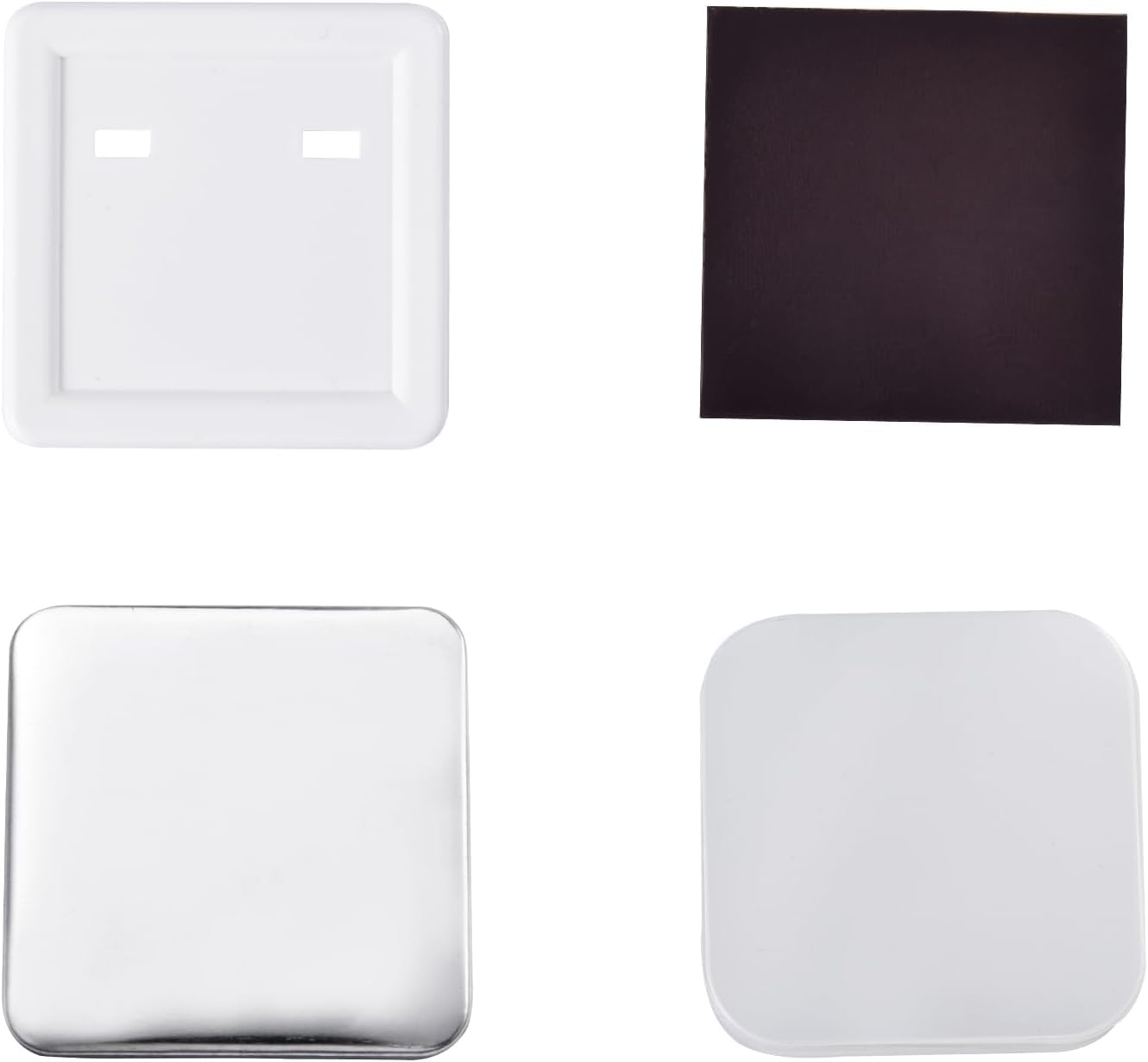 DIY-kühlschrankmagnet-Set (5 X 5 cm), Komplettes Button-Set Mit Papierschneider Und 100 Sets, Bastelbedarf Für Heimarbeit, Gewerbe Und Kreative Projekte Consumables * 200 Refer to Description