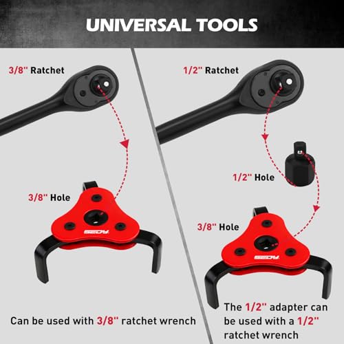 SEDI 10-Piece Oil Filter Wrench Set