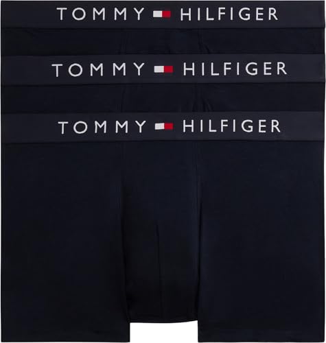Image of Tommy Hilfiger Men's 3P Trunk UM0UM03900 Trunk, Multi (Desert Sky), M