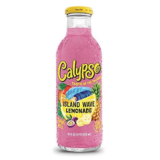 Calypso Limonade - Island Wave Lemonade, 6 x 473ml