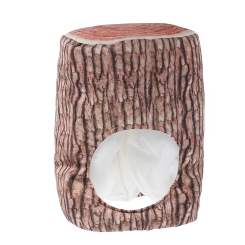 Yardwe Copricapo Imbottito Per Uomo Cappello A Forma Di Tronco D'Albero Per Cosplay Natale Gioco Di Ruolo Costume Di Halloween Cappello Divertente Costume Da Della