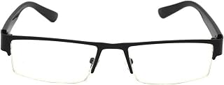 CRIBA Stylish Metal Half Rim Square Reading Glass +1.00 +1.25 +1.5 +1.75 +2.00 +2.25 +2.5 +2.75 +3.00 Price In India