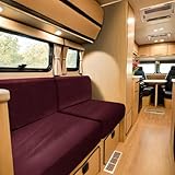 COUVERTURE DE PROTECTION DU MEUBLE : La housse de coussin de siège de caravane peut restaurer votre canapé de caravane magnifiquement et à peu de frais, protéger votre canapé des dommages quotidiens tels que les clés de votre voiture, les taches de café, même les destructions et la poussière des voyages.