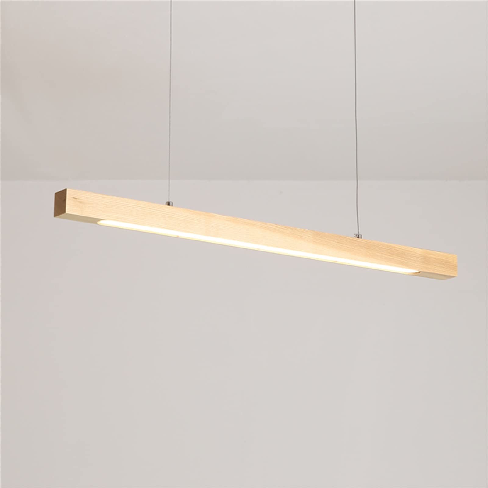 Pendentif en bois pour table de salle à manger et îlot de cuisine