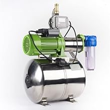 Hauswasserwerk® 50 L Stainless Steel 2100 Watt 7.8 Bar + Electric Adjustable Pump Control with LED Display