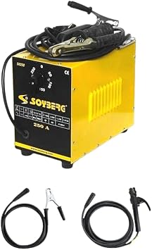 Soyberg 250A  anta Tipi Kaynak Makinesi    nverter MMA ARC Kaynak, Ta nabilir, Ayarlanabilir Ak m, Profesyonel ve Hobi Kullan m