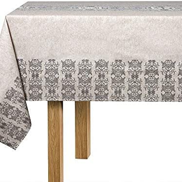 Nappe rectangulaire imperméable anti-encrassement 140x140 cm lavable table - 6
