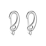 Leash King Pet Tag Quick Clip / Sping-Load Hook Combo for Pet ID Tags - 2 Medium