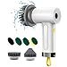 Produktbild Elektrische Reinigungsbürste,Spin Scrubber für Bad und Fugen,Cleaning Brush für Haushalt mit 5 Bürstenkopfe,2 Modi Perfekt für Tiefe reinigen von Fliesen,Küche,Grille,Glas und Reifen-led Anzeige