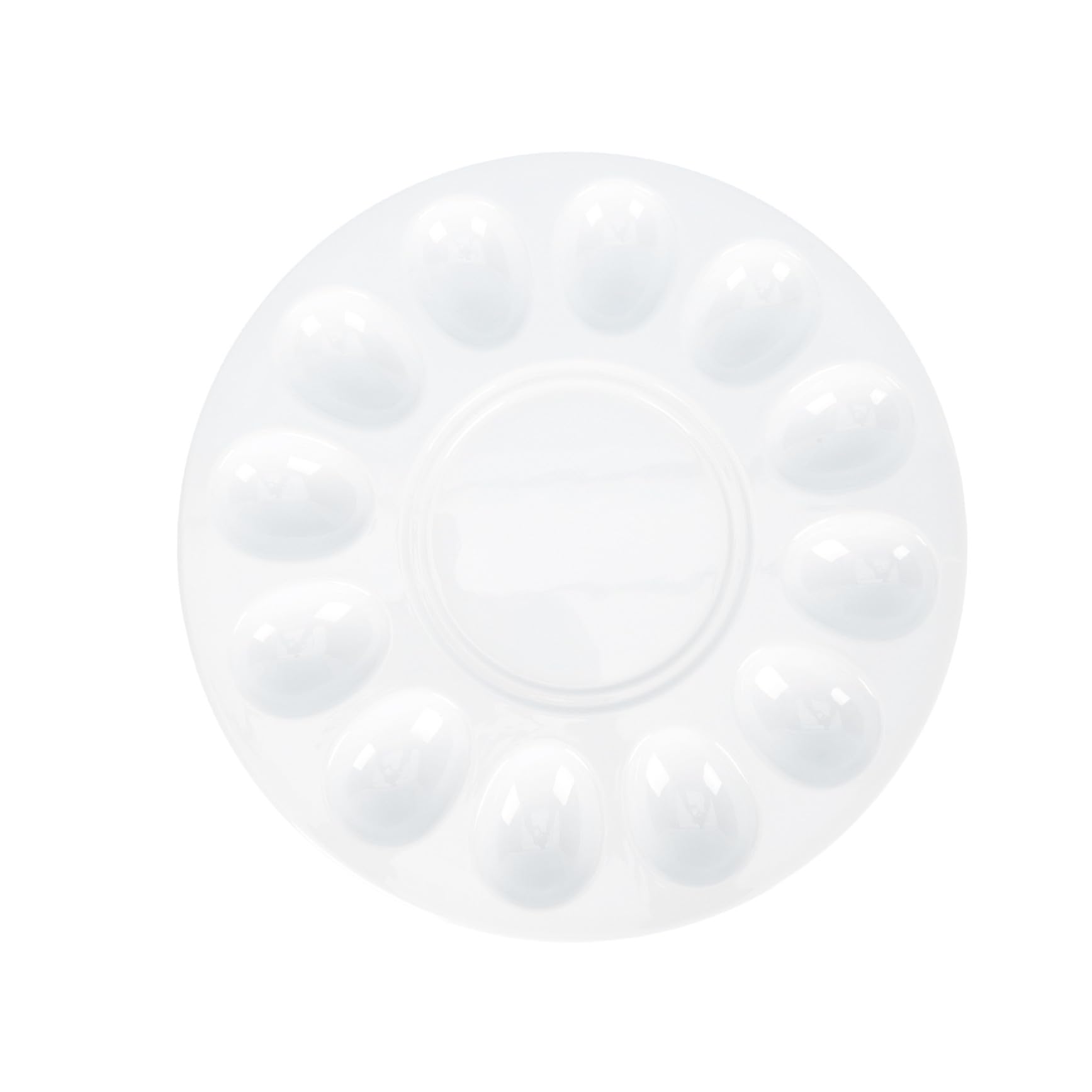 Plato para Huevos Rellenos de Gran Capacidad para 12 Huevos, Adorno Elegante para Mesa y Escritorio el Hogar
