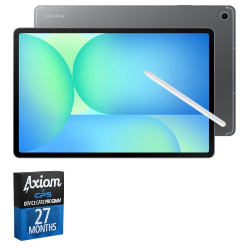 Image of Samsung Galaxy Tab S10 FE+ 13.1 inch Tablet, 128GB, Gray + 27-Month Axiom Care