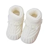 Ces chaussettes tricotées pour bébé sont fabriquées en 100 % coton, douces et respirantes et offrent un confort doux sur la peau délicate de bébé. Elles assurent un ajustement confortable tout au long de la journée