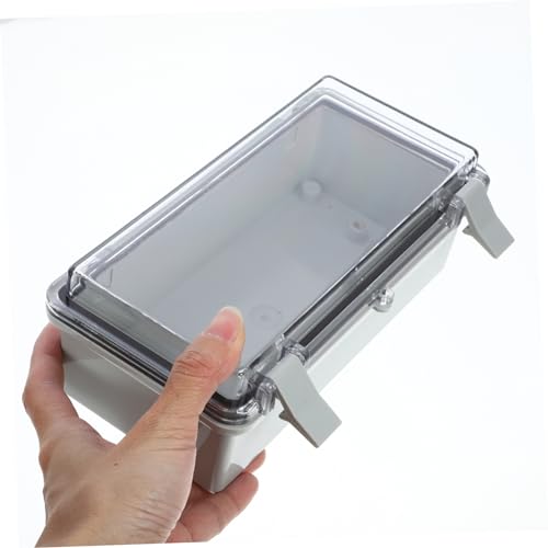 Boîte de jonction étanche extérieure boîtier électrique plastique lot de 4 - 6