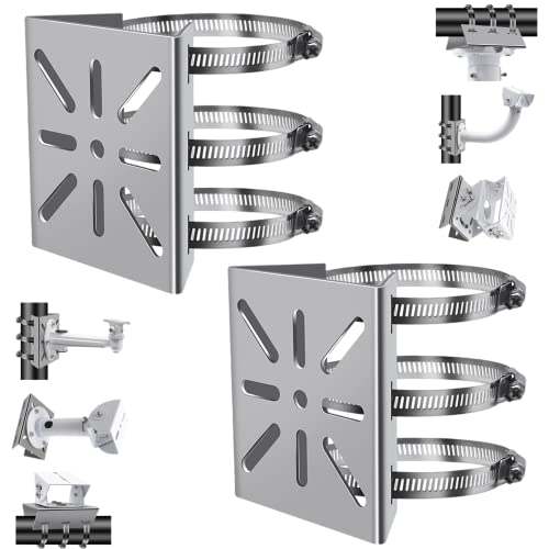 2pcs Universal Wall Mounting Bracket with 6 Loops