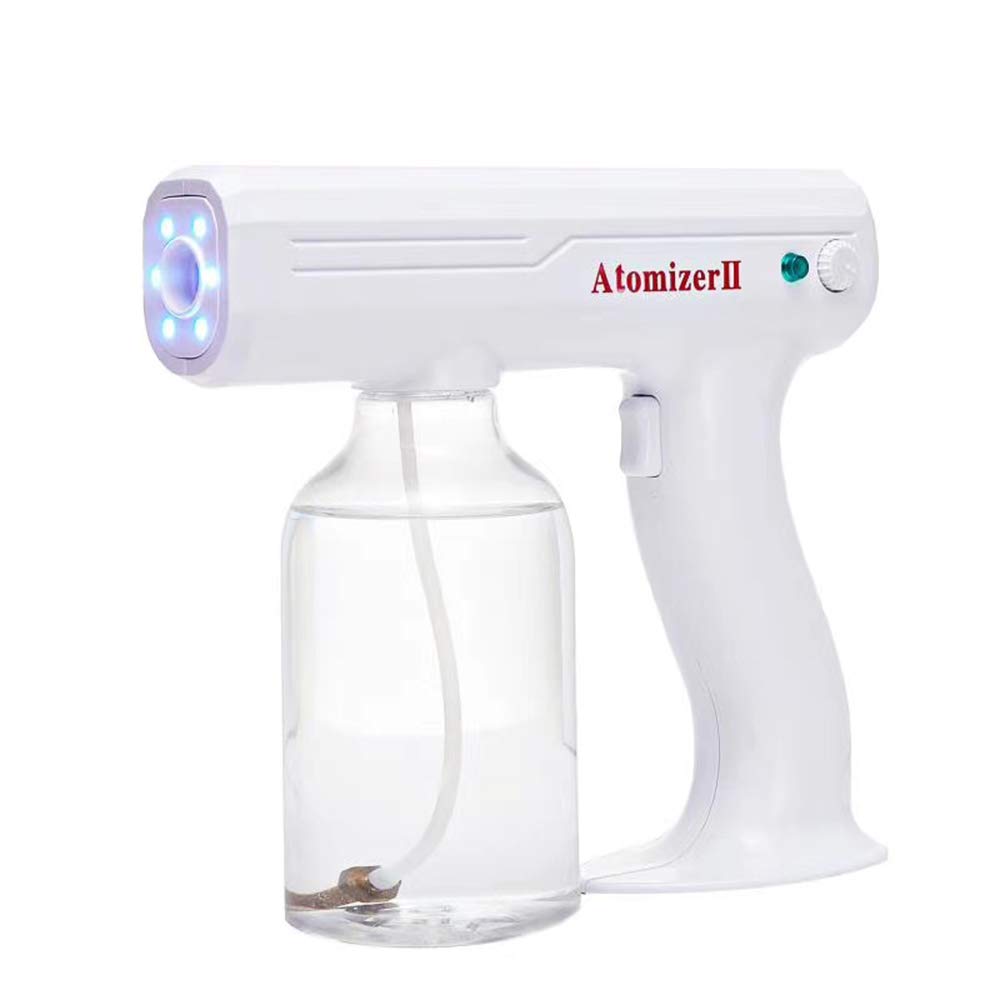 Cordless Handheld Nano Atomization Spray Gun, Portable 800ML Disinfection Atomizer, 4800mAh Lithium Battery, Suitable for Home, Garden, Car, Travel
