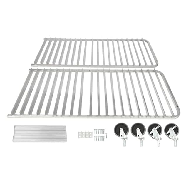 Bun Pan Rack, 20-Tier Commercial Bakery Racks with Brake Wheels,20 Tier Aluminum Bakery Rack, Mobile Bakers Trolley with Storage Cooling Racks for Kitchens & Commerical 26¡¯¡¯L¡Á20.5¡¯¡¯W ¡Á69¡¯¡¯H-ebYZLyMQ