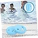 Abaodam Floating Swim Board for Adults and Boy Girl Durable Lightweight Pool Training Aid for Beginners Comfortable Design for Enhanced Balance and Kicking Technique Soft Blue