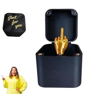 Surprise Gift Box Met Medium Vinger Middelvinger Middelvinger Surprise Gift Doos Grappige Prank Gift Middenvinger In Een Doos Middenvinger Cadeau Jokes Kantoor Voor Cadeau Grappige Joke