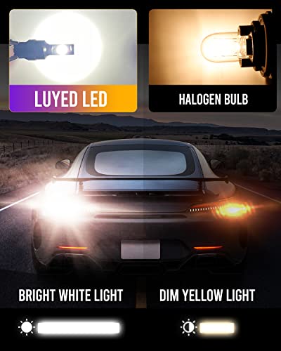 Luyed T20 7440 7443 Led Bulbs For Reverse Lights Xenon White Super Bright 7441 7444 992 Led Bulbs Replacement For Turn Signal Lights,Brake Lights,Tail Lights,Newest Design,Pack Of 2 #TOP5
