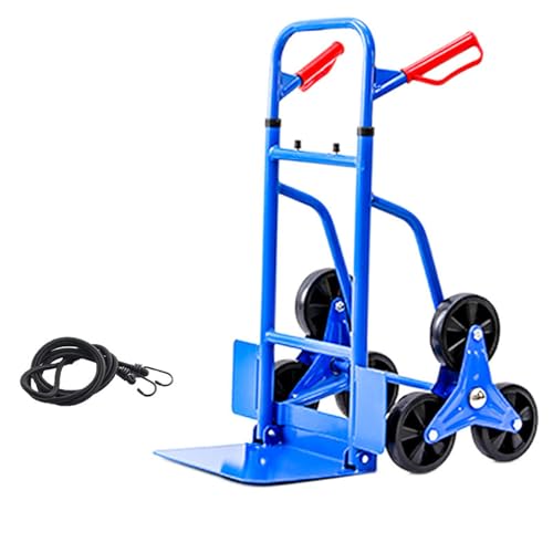 Carretilla plegable resistente para escaleras 6 ruedas miniatura 1