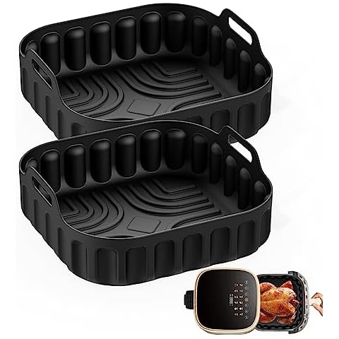 Reusable Silicone Air Fryer Liners by SUSNUAN Cover