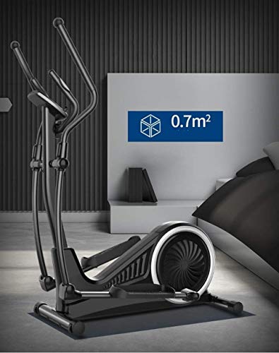 Image of Elliptical Machine 16 Levels Adjustable Resistors Multifunction Magnetic Control Cross Trainer Home Gym Fitness Equipment