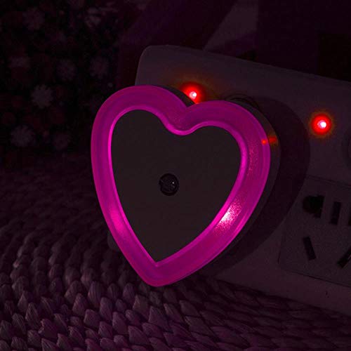 Veilleuse bébé à capteur de lumière, éclairage automatique rouge basse conso