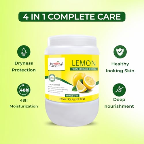 Image of BEEONE Lemon Massage Cream 900 ML