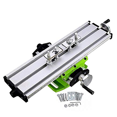 Compound Table Working Cross Slide Table Worktable for Milling Drilling Bench Multifunction Adjustable X-y