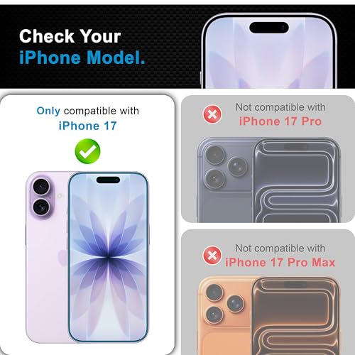 Image of CEDO Magic Box Tempered Glass for iPhone 17 | Dust & Bublle Free Installation Screen Protector with auto Alignment Tool | HD Clear Quality Tempered Glass with Easy Installation Kit (Black)