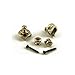 Grover Quick-Release Guitar Strap Locks 1 Pair Nickel GP800N