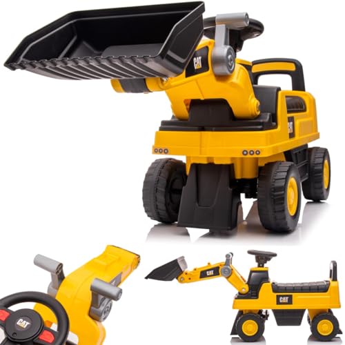 sun baby Sitzbagger mit eingebautem Ablagefach, Bagger Kinder, Kinderbagger...