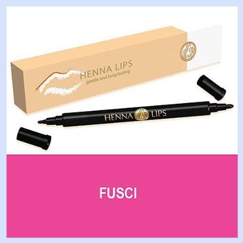 Natural Lip Stain, Henna Lips Lip Liner (Fusci)