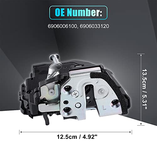 Image of X AUTOHAUX Power Door Lock Actuator Motor Rear Left Driver Side for LEXUS GS350 2016-2019 6906006100 6906033120