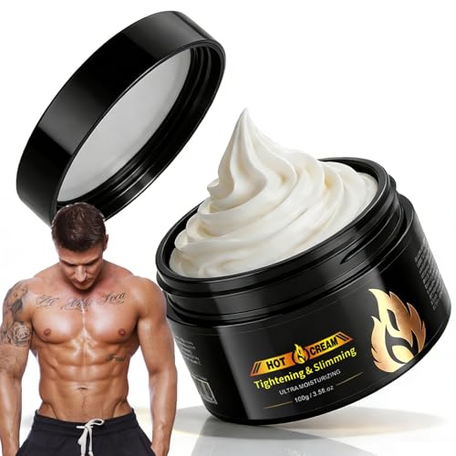 Crema abdominal de 100 g, Crema de masaje moldeadora corporal para adelgazar la cintura,para los Músculos Firme para Abdominales, Para Abdomen, Caderas
