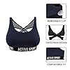 Womens-Sportswear-Set-Tracksuit-2-Pieces-Padded-Sports-Bra-and-34-Leggings-with-Pockets-Stretch-fit-Gym-Outfit Womens Sportswear Set 2 Piece Gym Outfit Padded Sports Bra and 3/4 Leggings with Pockets Stretch-fit Gym Clothes Italian Design (9672-Navy, S-M)