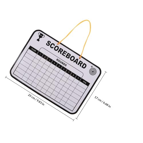 Pizarra de puntuación para golf de borrado en seco miniatura 2