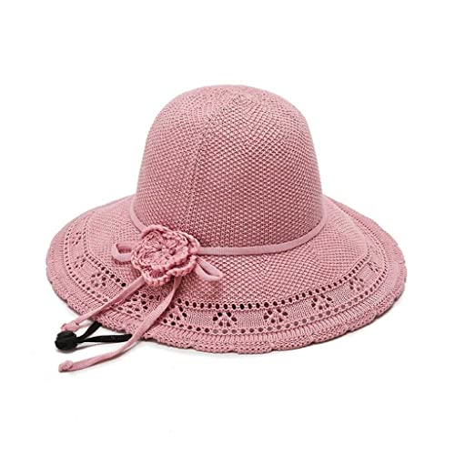 Chapeau de paille femme fisherman hat pour les vacances à la mer et randonnées