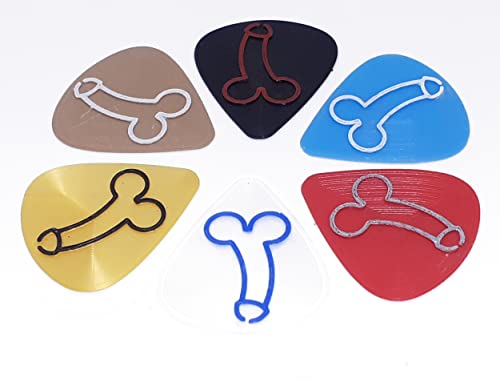 Generic Guitar Dick Pick 10 pack (blue), GI003GP