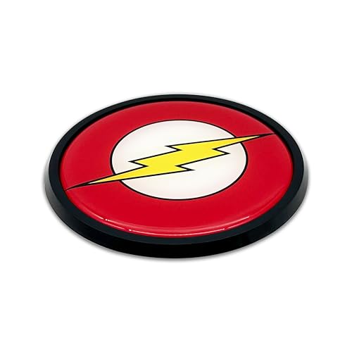 Imán decorativo The Flash negro grande 3.4 pulgadas miniatura 5
