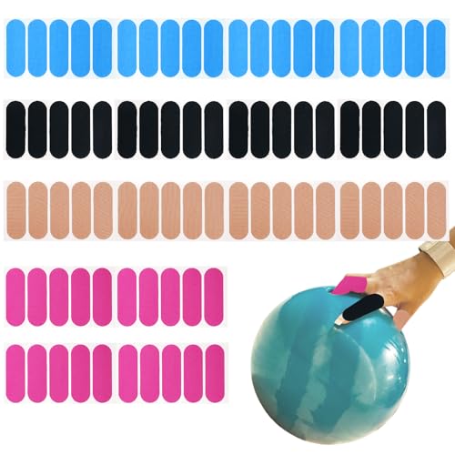 Gallipower 80Pcs Bowling Thumb Tape,Bowling Finger Tape,Bowlings Supplies,Thumb Tape Protector for Bowlings Accessories for Men Women(Multiple Colors)